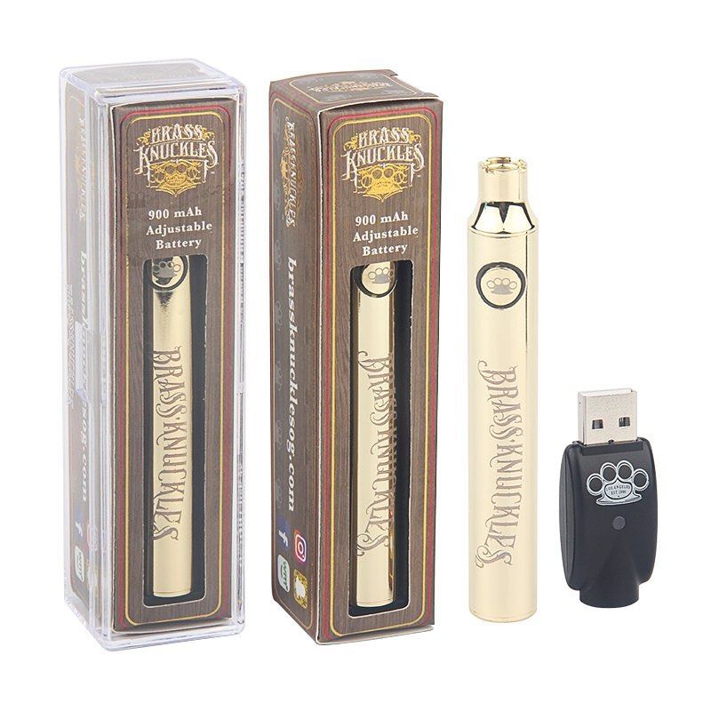 Brass Knuckles Vape Preheat Battery 510 Thread 900mAh (2)