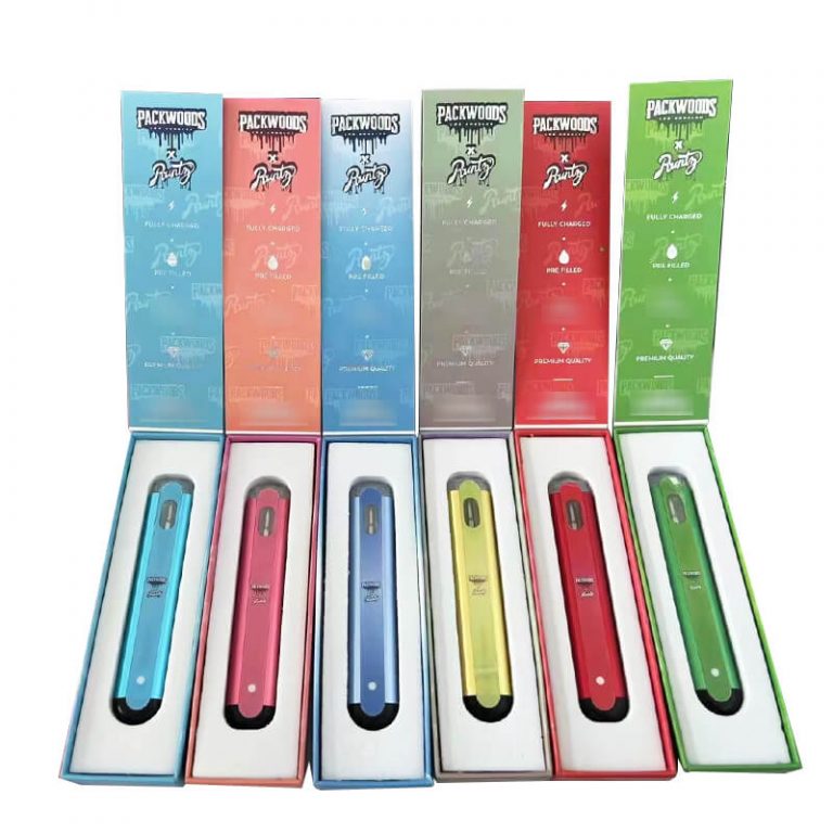 Packwoods X Runtz Disposable Kit 350mah Rechargeable 2ml Empty Vape pen (3)